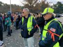 Tom Devine, WB2ALJ, and Ocean County Emergency Coordinator Bob Murdock, WX2NJ, listen during the search briefing. [Courtesy of Tom Preiser, N2XW]